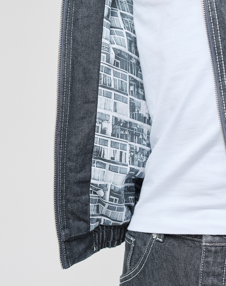 LFDY Denim Trackjacket