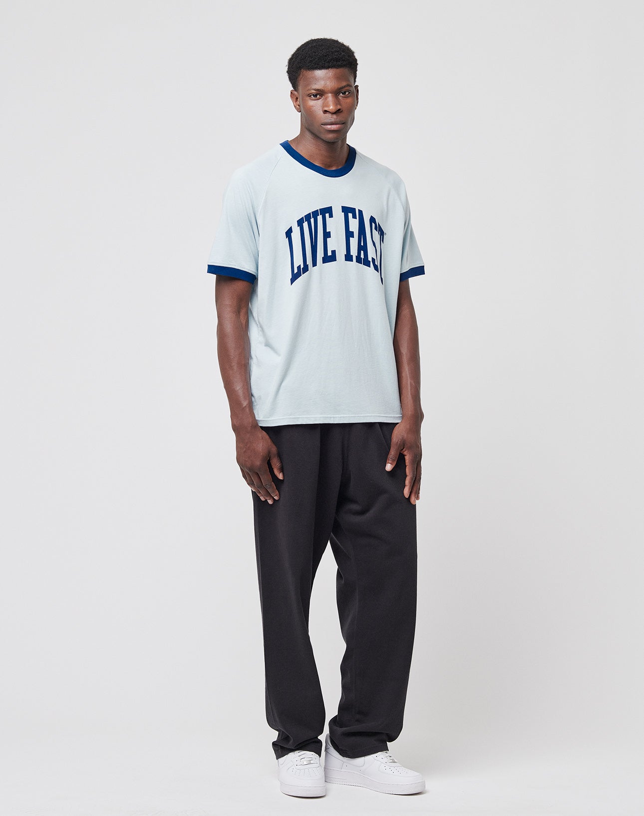 Live Fast Contrast Tee