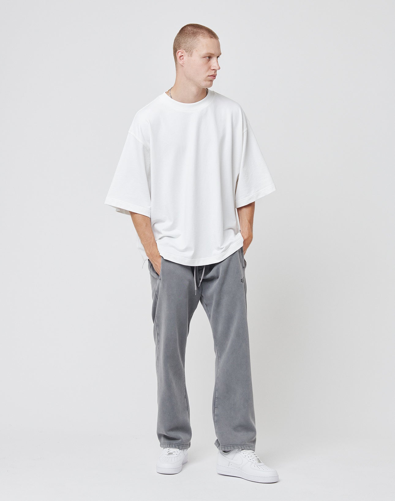 Cropped Oversize Tee