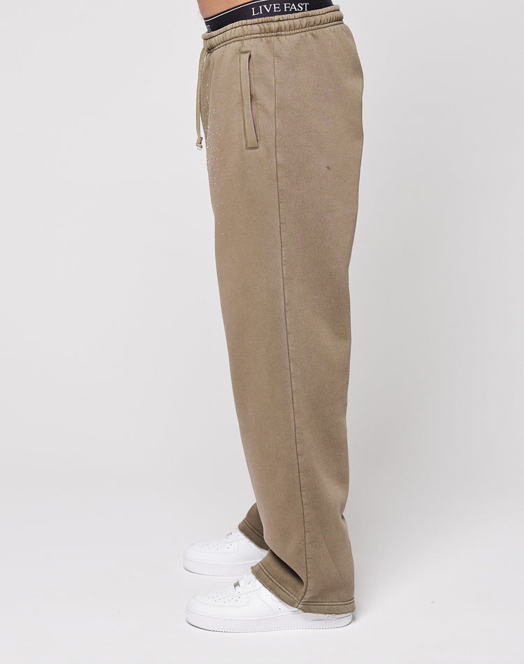 Live Fast Rhinestone Jogger