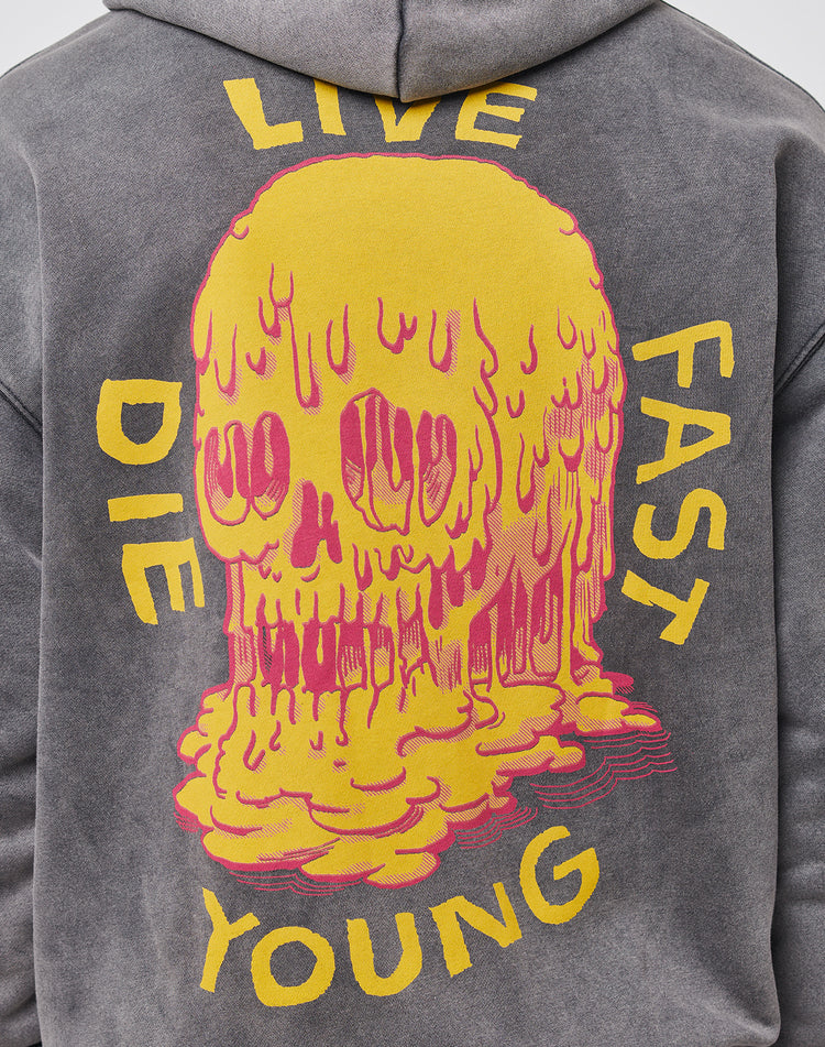 LFDY Melting Skull Hooded