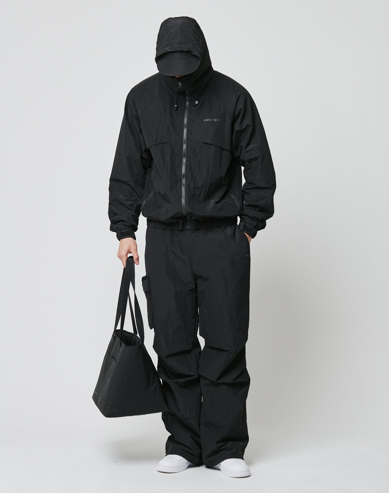 Live Fast Nylon Jacket