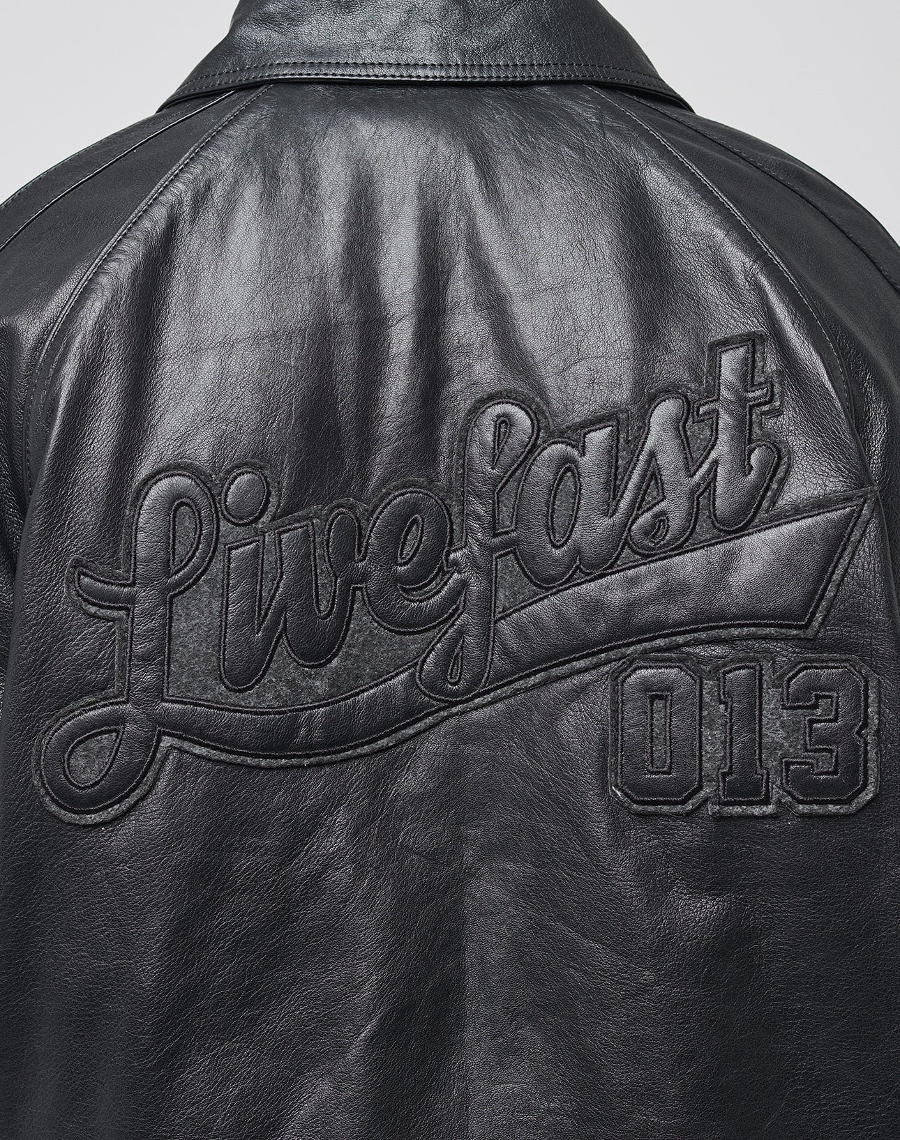 LFDY Leather Bomber
