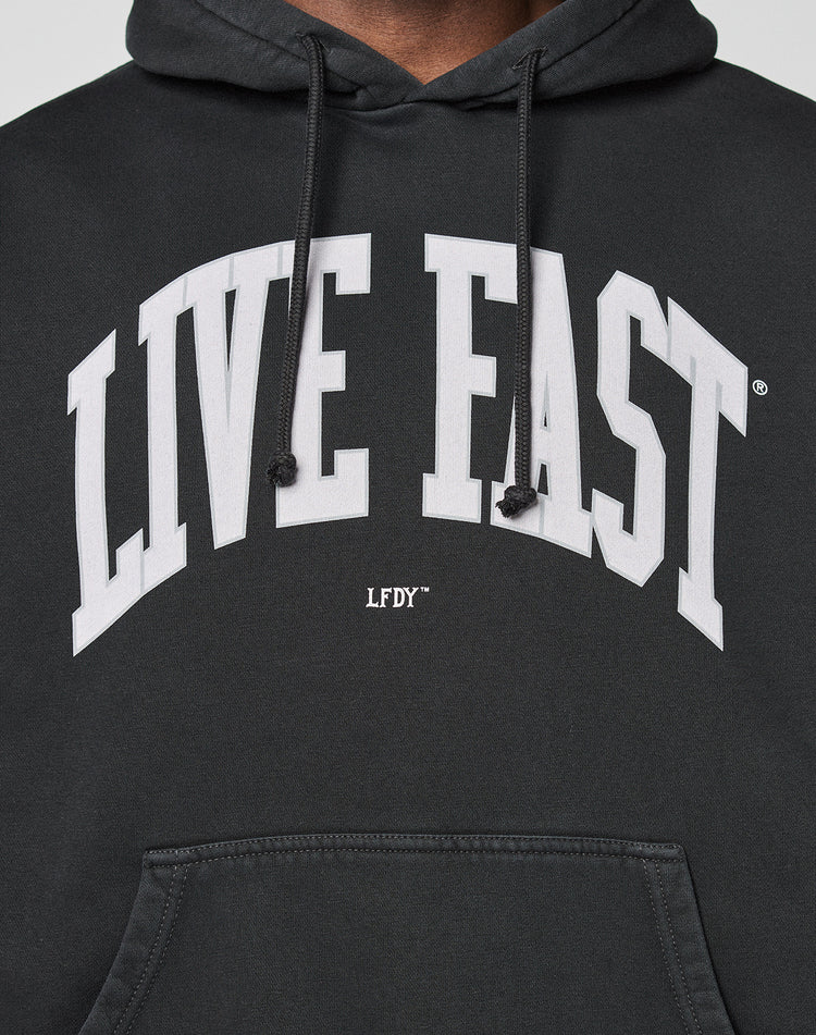 Live Fast College Hooded