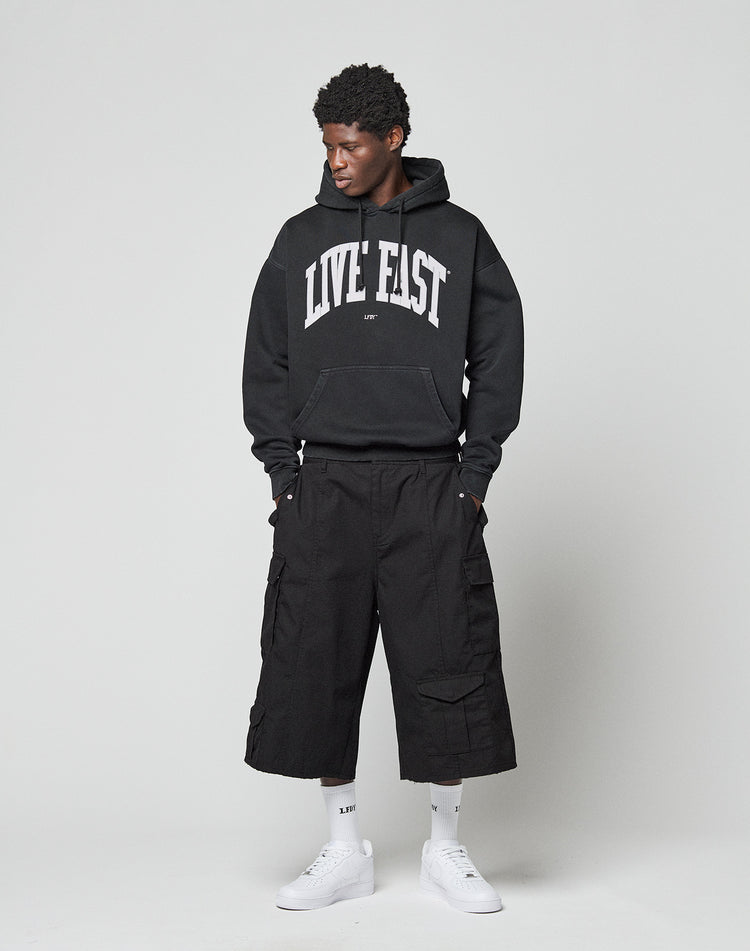 Live Fast College Hooded