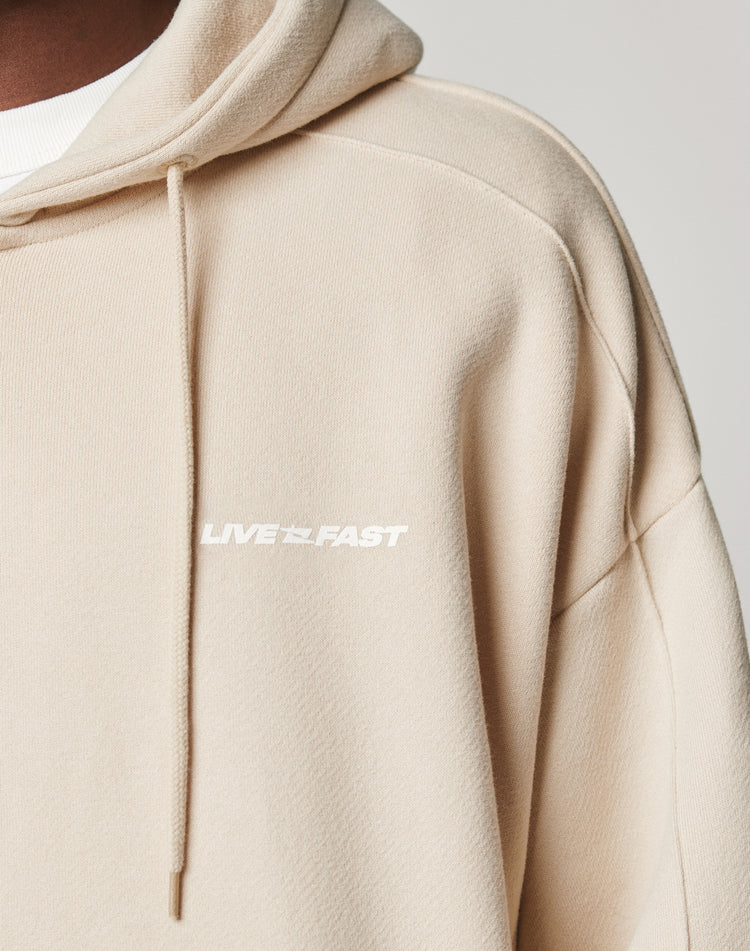 LFDY Pleated Hooded Zip