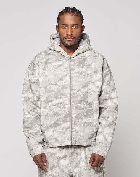 Canvas Jacke Grau Camouflage: Shop online now – LIVE FAST DIE YOUNG
