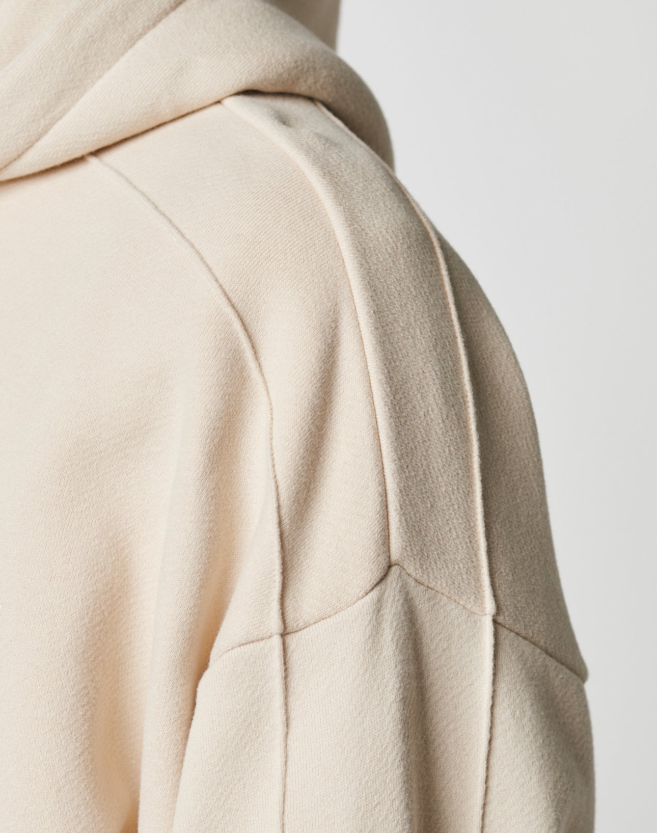 LFDY Pleated Hooded Zip
