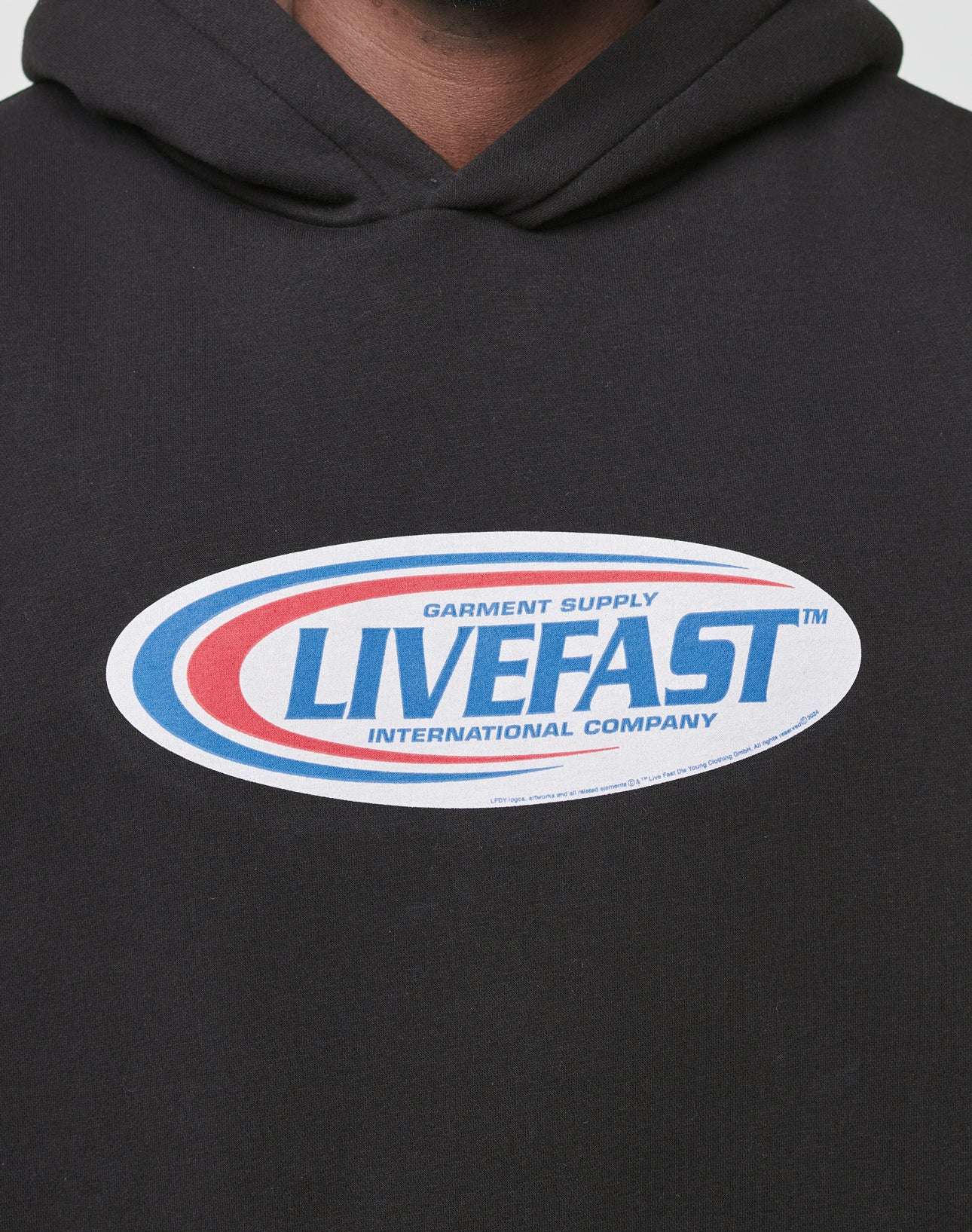 Live Fast Garment Hooded