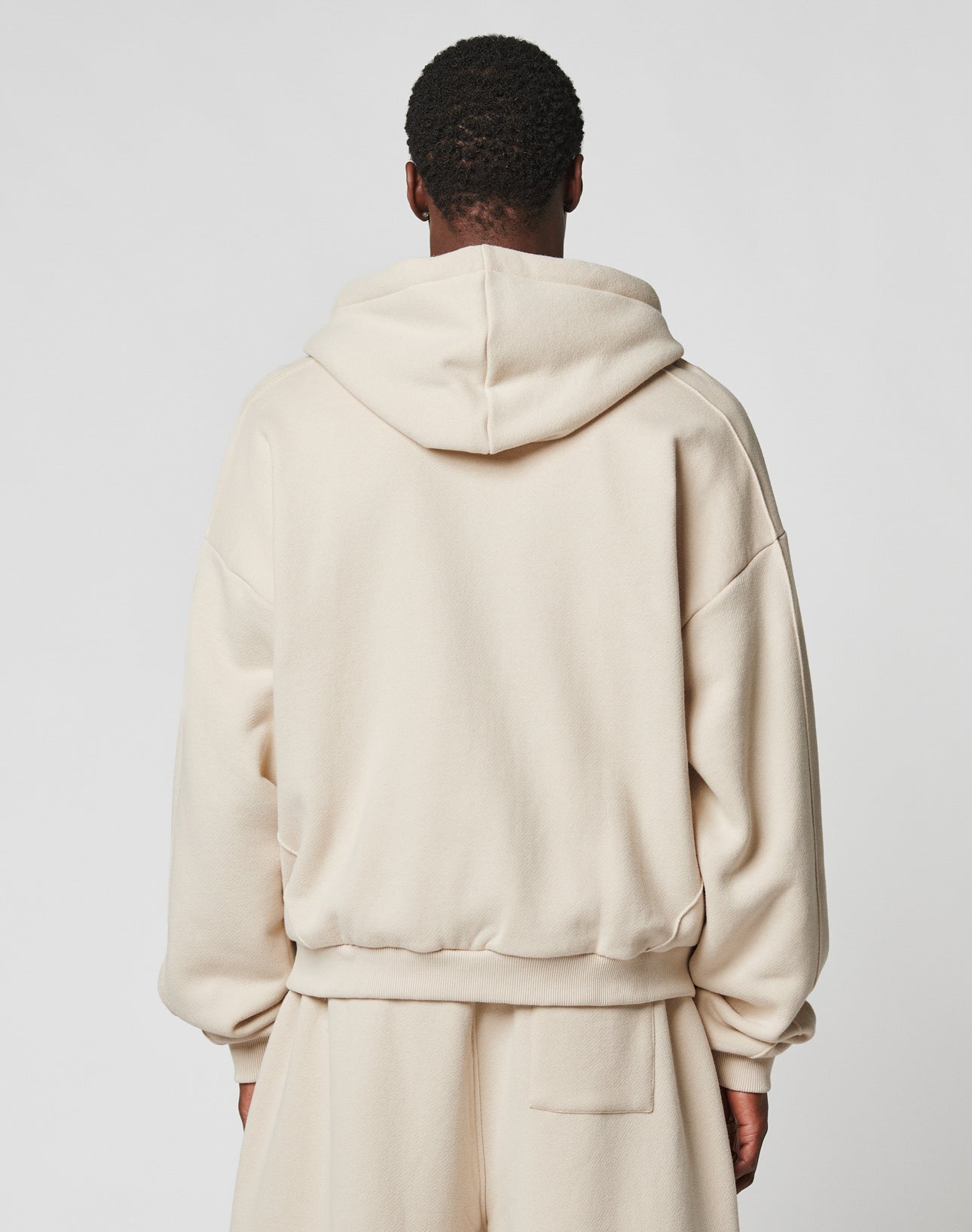 LFDY Pleated Hooded Zip