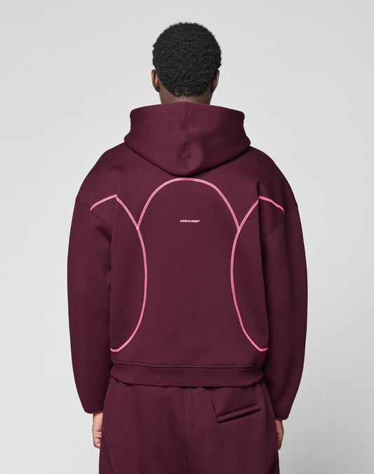 LFDY Active Fleece Hooded Zip