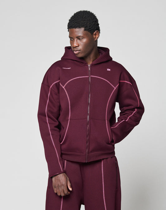 LFDY Active Fleece Hooded Zip