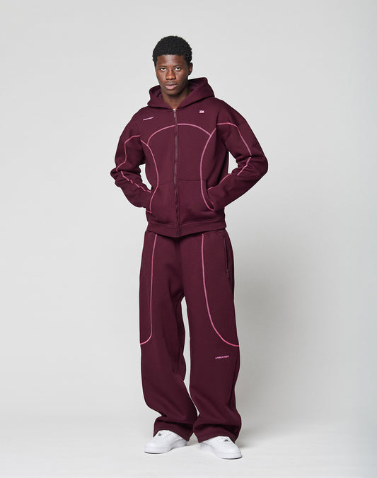 LFDY Active Fleece Hooded Zip