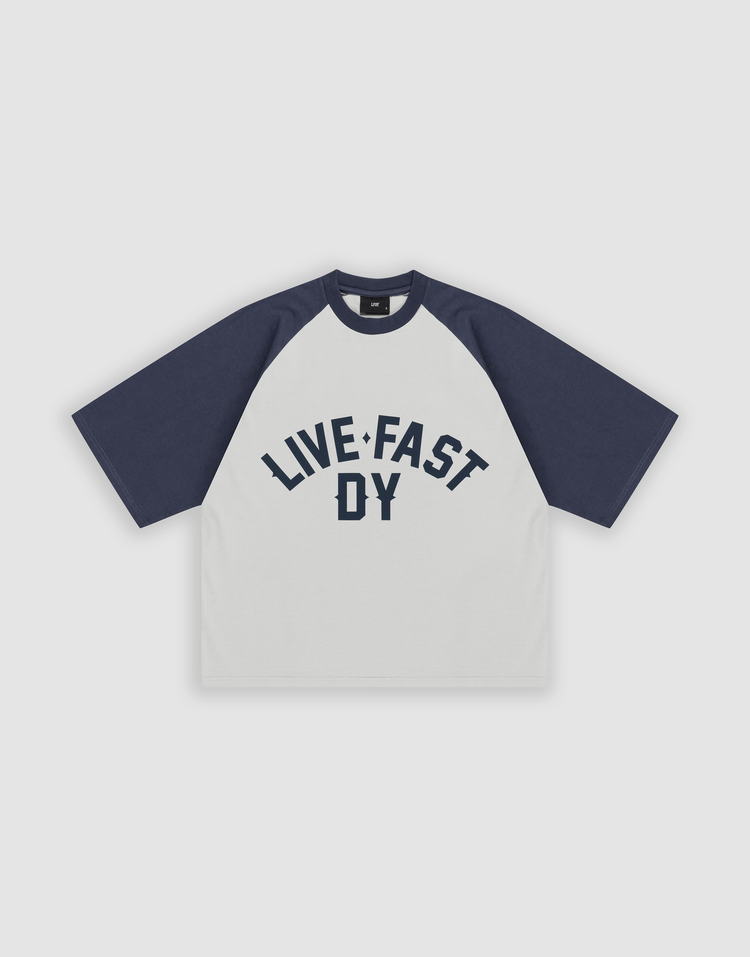Live Fast Raglan Tee