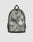 The LFDY Backpack by LIVE FAST DIE YOUNG is a gray-green camouflage 19L laptop rucksack with a large front pocket, black zippers, adjustable shoulder straps, and "LIVE FAST" printed near the top, shown against a plain light background.