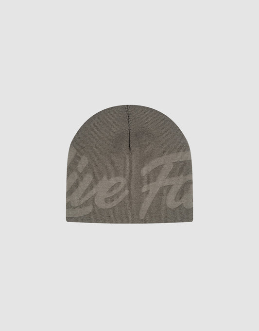 Jacquard Beanie Debossed