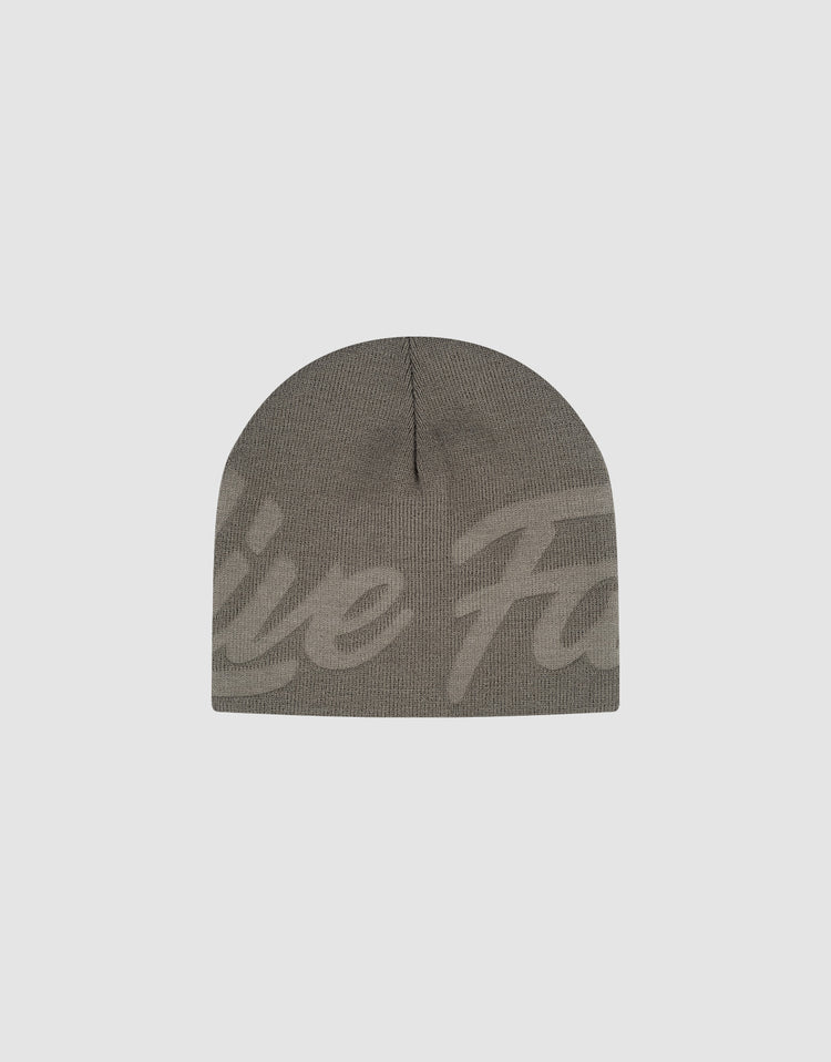 Jacquard Beanie Debossed