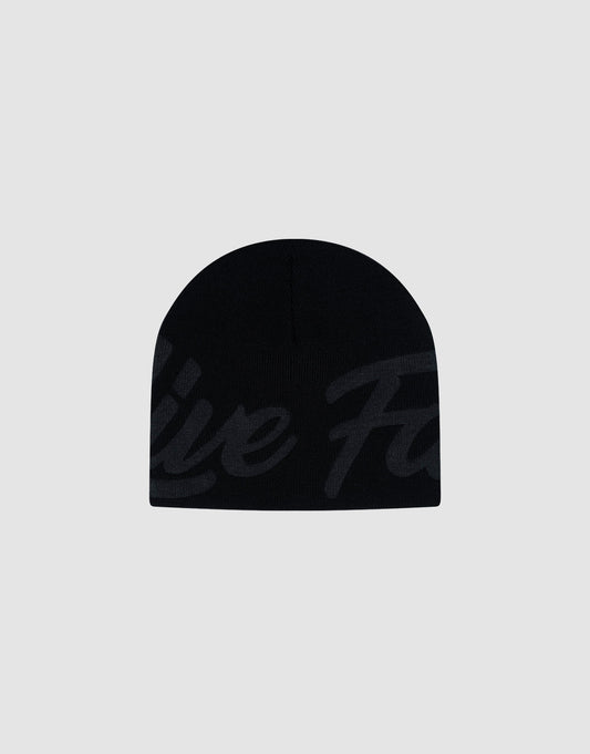 Jacquard Beanie Debossed