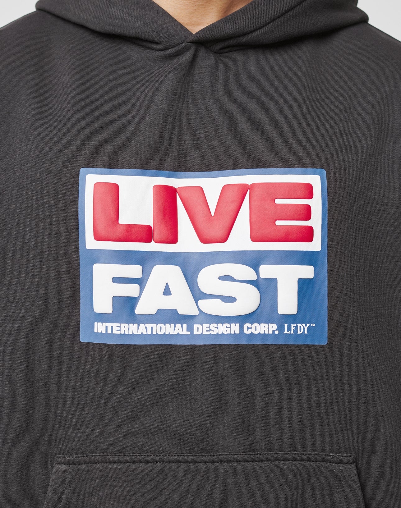 Live Fast Box Hooded