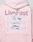 The Basic Evidence Hooded Zip by LIVE FAST DIE YOUNG is a light pink, oversized hoodie with bold LFDY branding, "LiveFast" in white and purple on the back, a worn shipping label graphic, plus small icons and website details at the bottom.