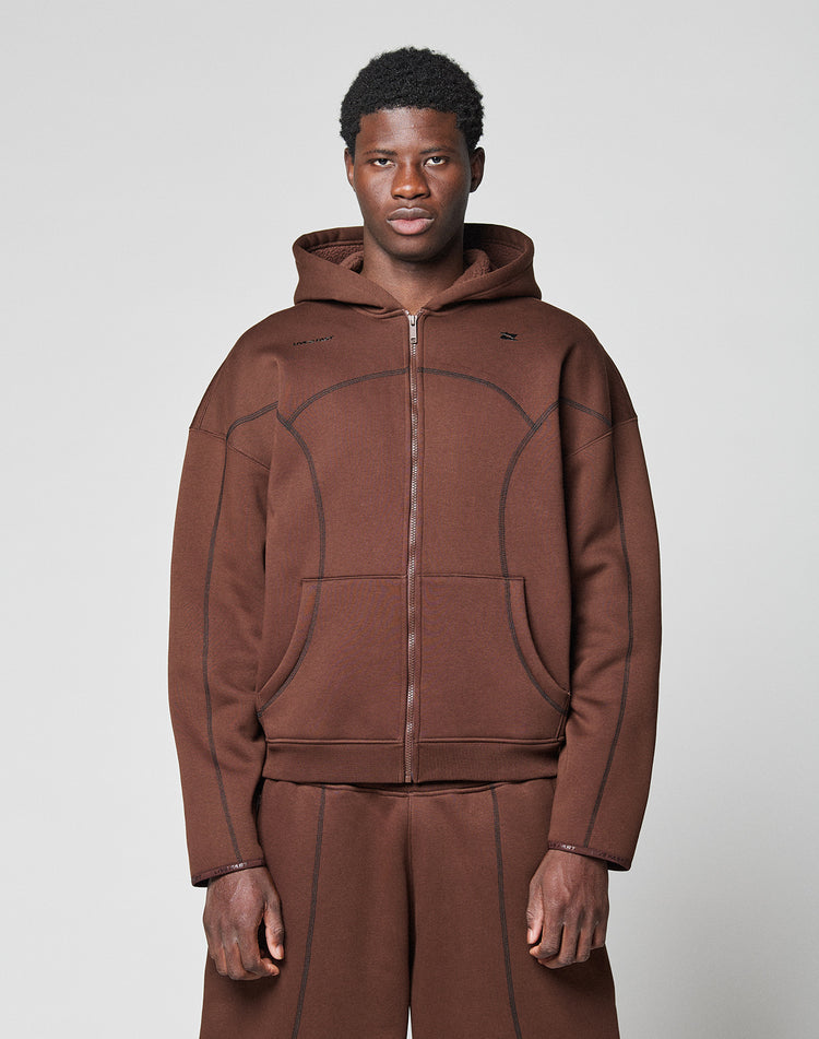 LFDY Active Fleece Hooded Zip