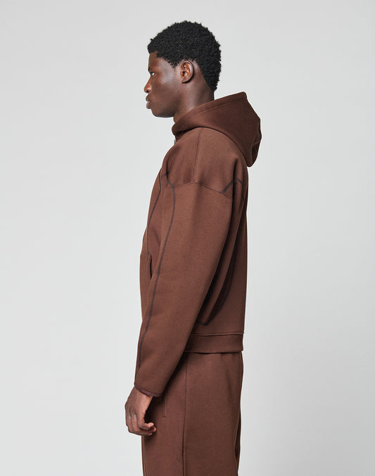 LFDY Active Fleece Hooded Zip