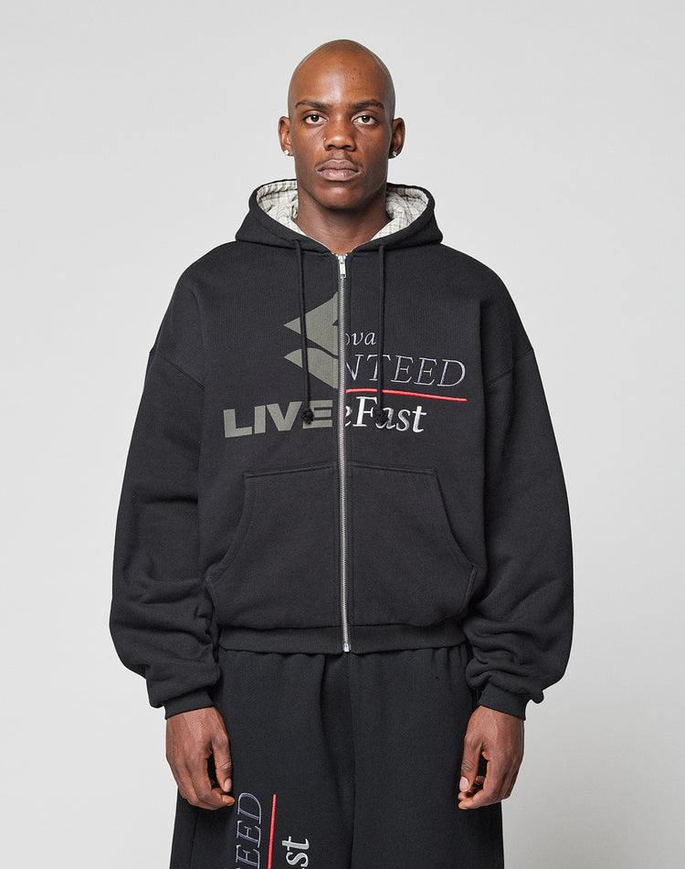 Split Hooded Jacket