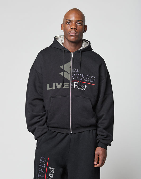 Split Hooded Jacket