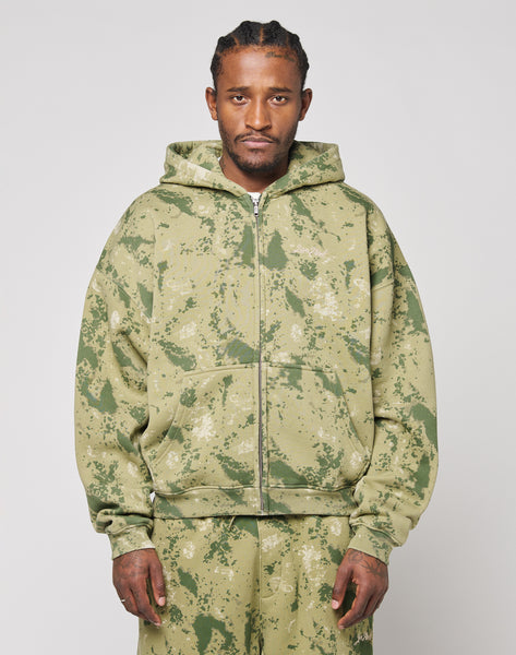 Camo Zip Hoodie Camouflage: Shop online now – LIVE FAST DIE YOUNG