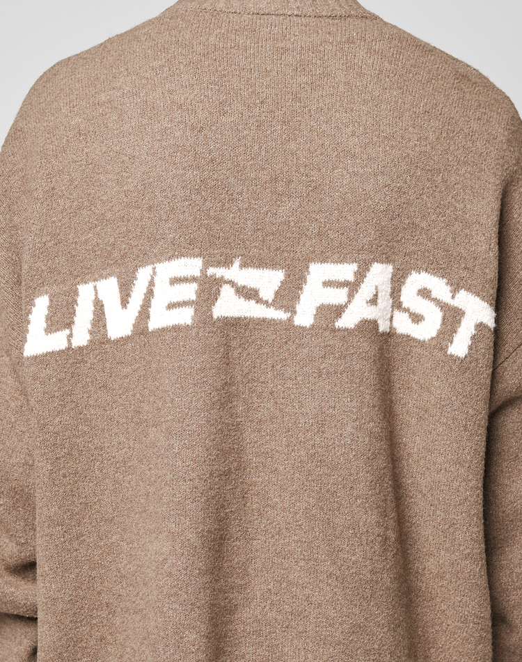 Live Fast Boucle Sweater
