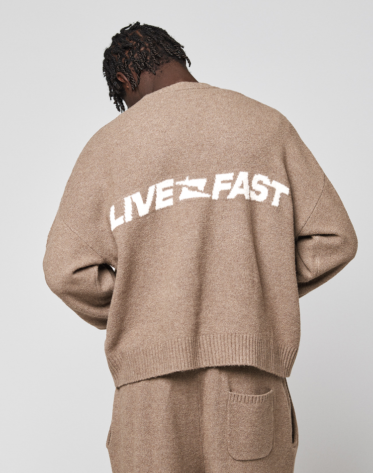 Live Fast Boucle Sweater