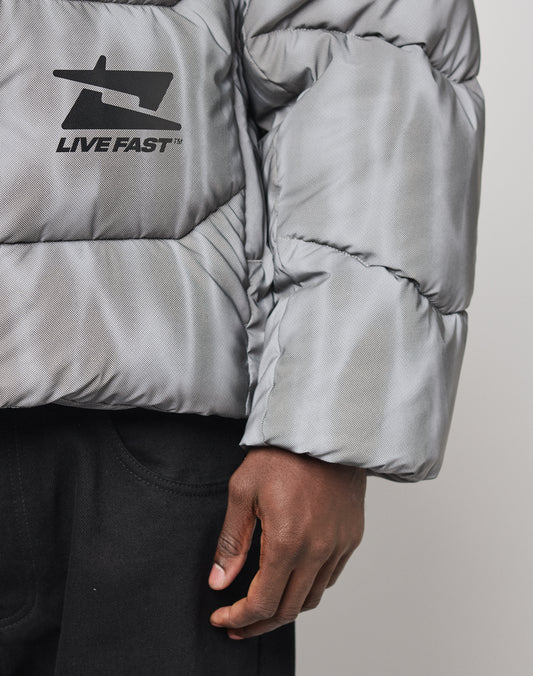 Live Fast Puffer Jacket