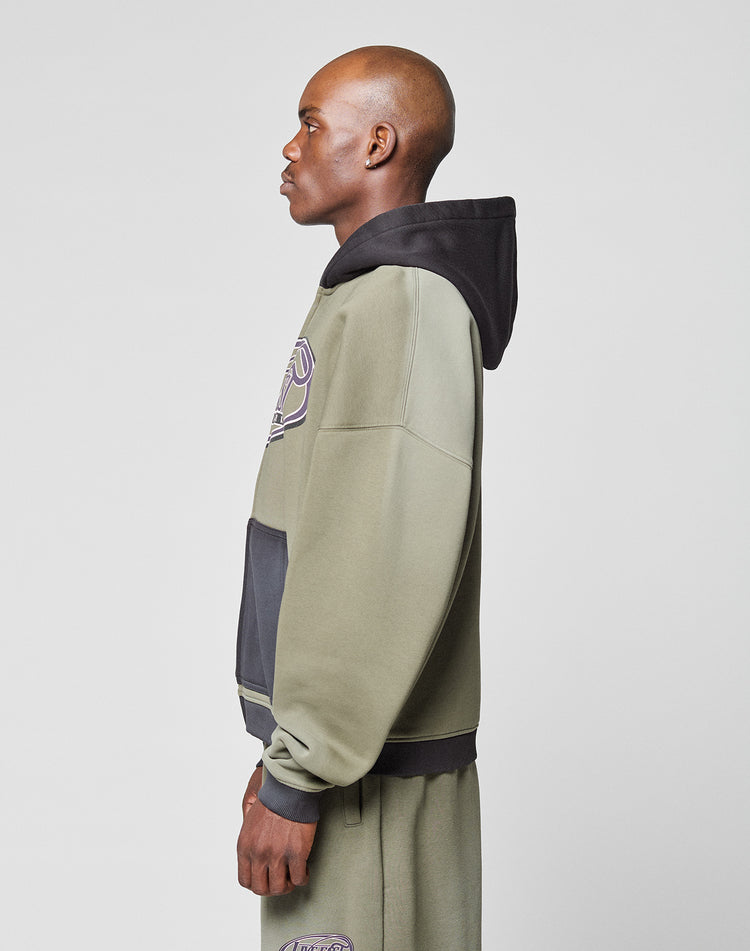 LFDY Two Tone Ellipse Hooded Zip
