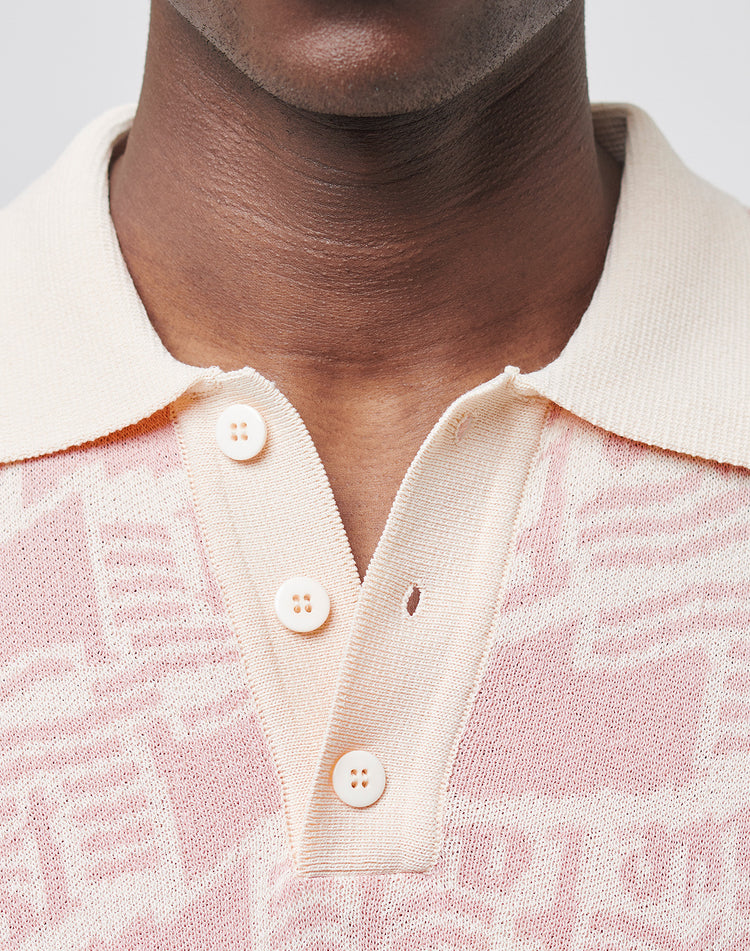 Live Fast Knit Polo