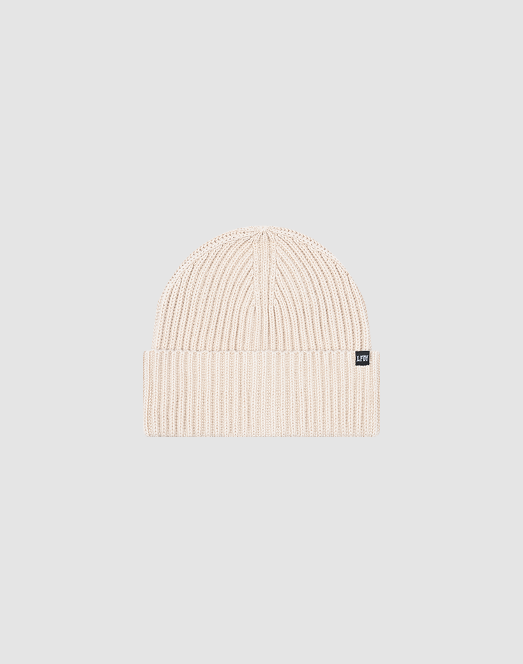 Washed Rib Knit Beanie