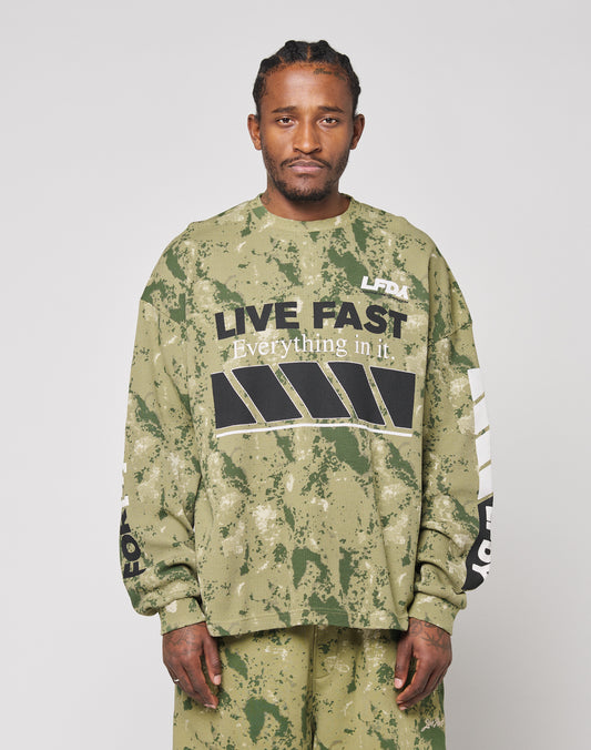 LFDY Racing Waffle Longsleeve