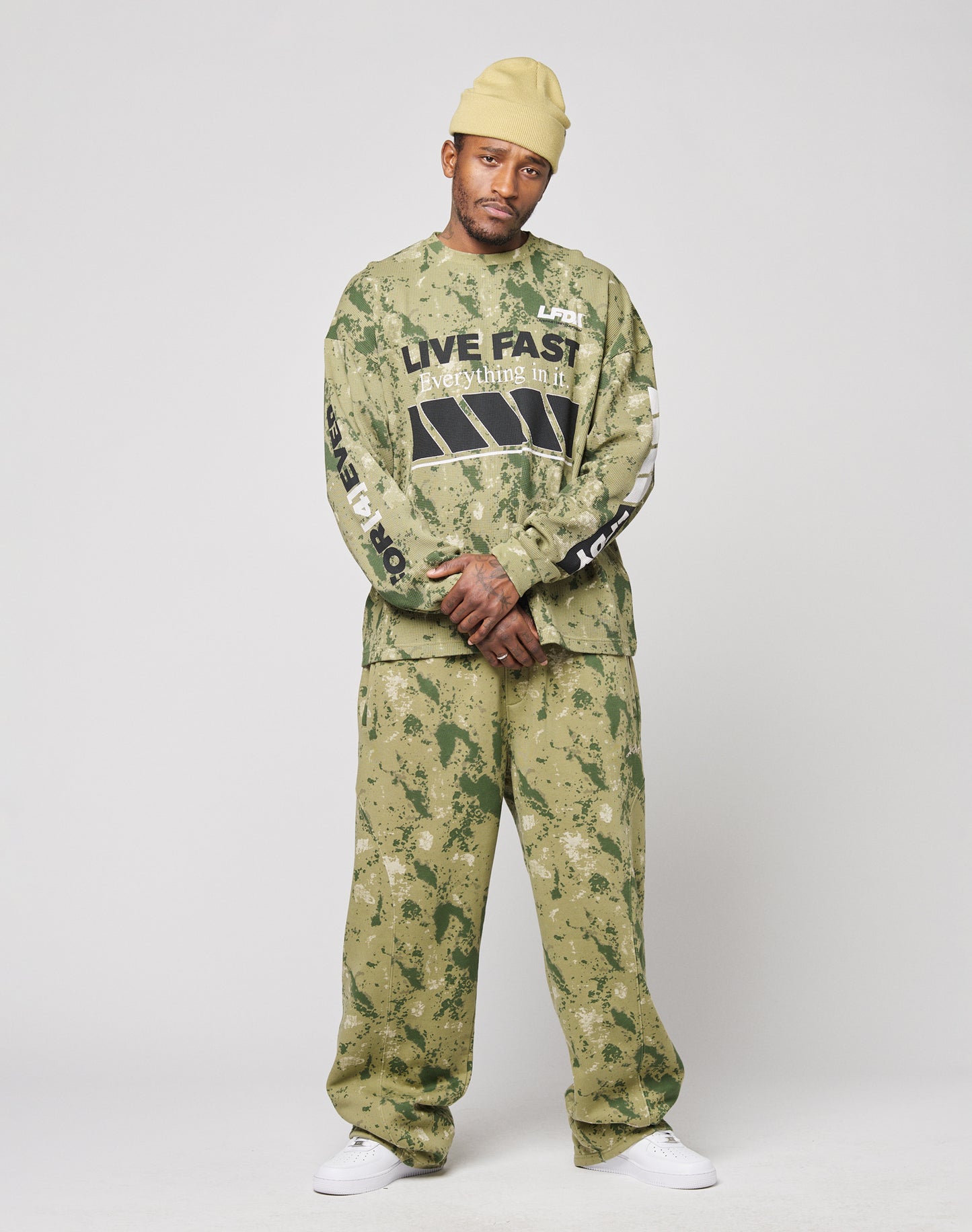 Camo Wide Jogger