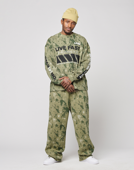 Camo Wide Jogger