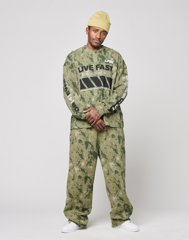 Camo Wide Jogger