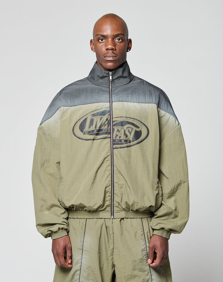 LFDY Waxed Nylon Trackjacket