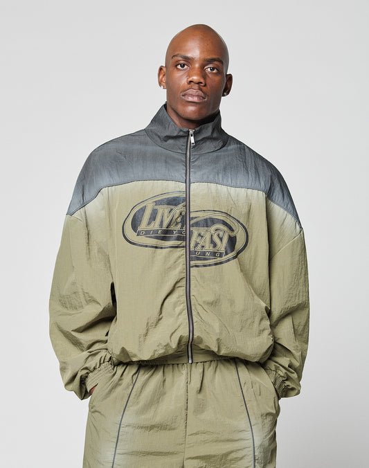 LFDY Waxed Nylon Trackjacket
