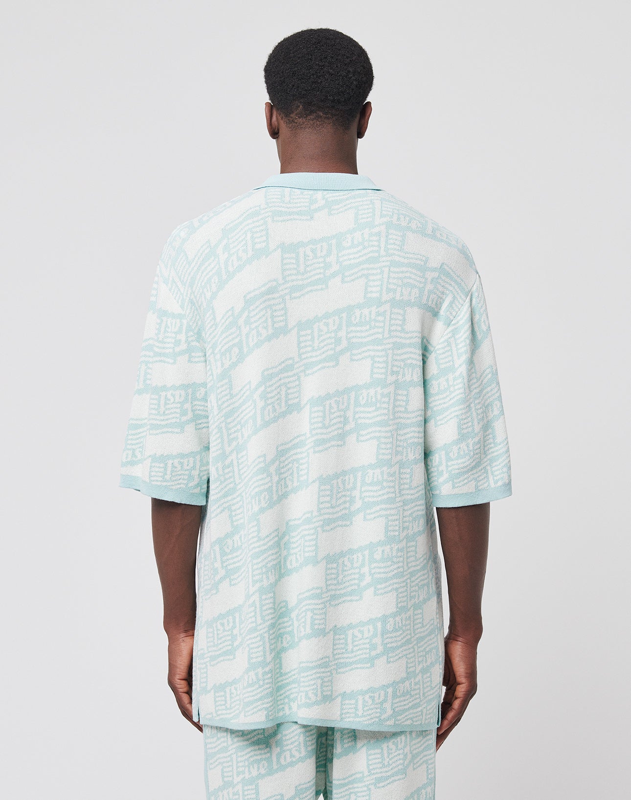 Live Fast Knit Polo
