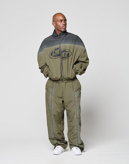 LFDY Waxed Nylon Trackpants