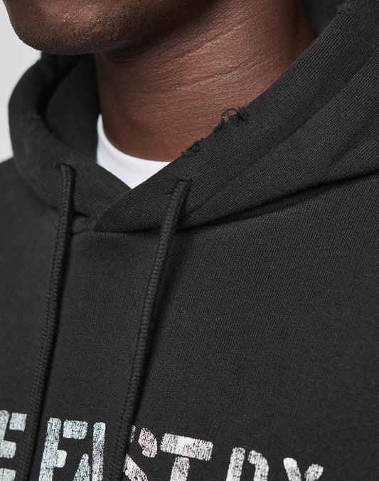 Live Fast Vintage Army Hooded