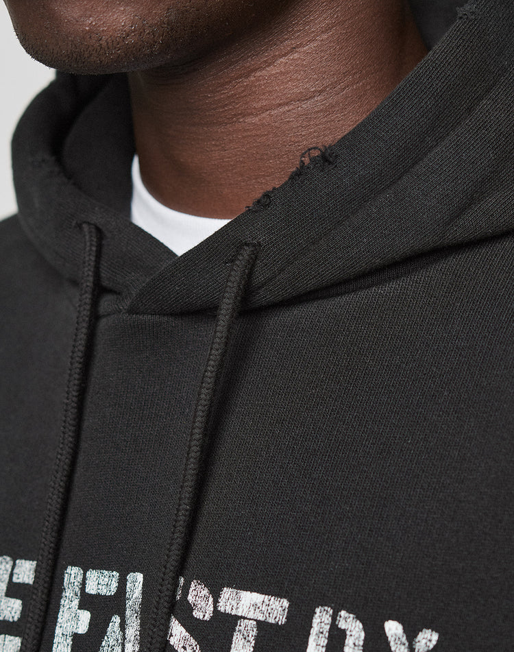 Live Fast Vintage Army Hooded
