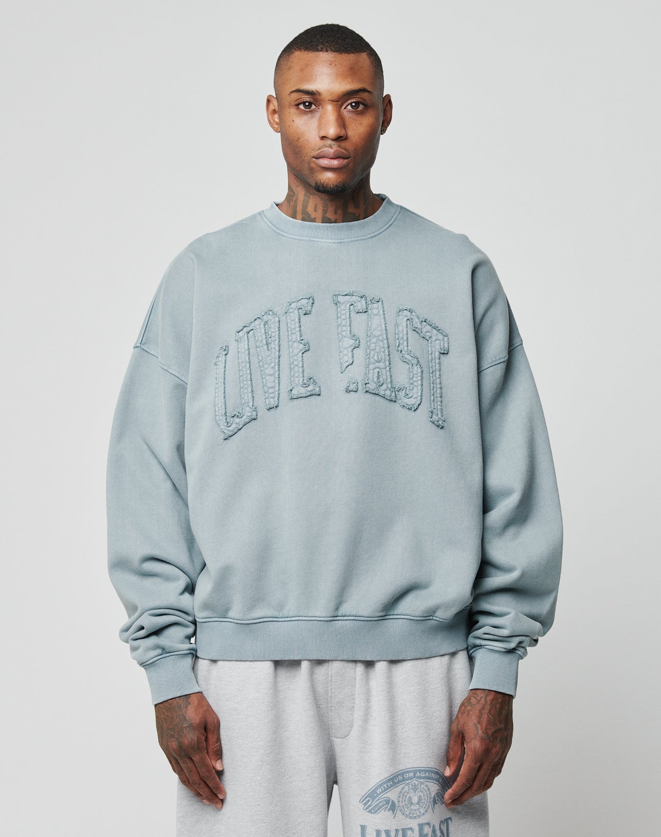 Ripped College Sweater