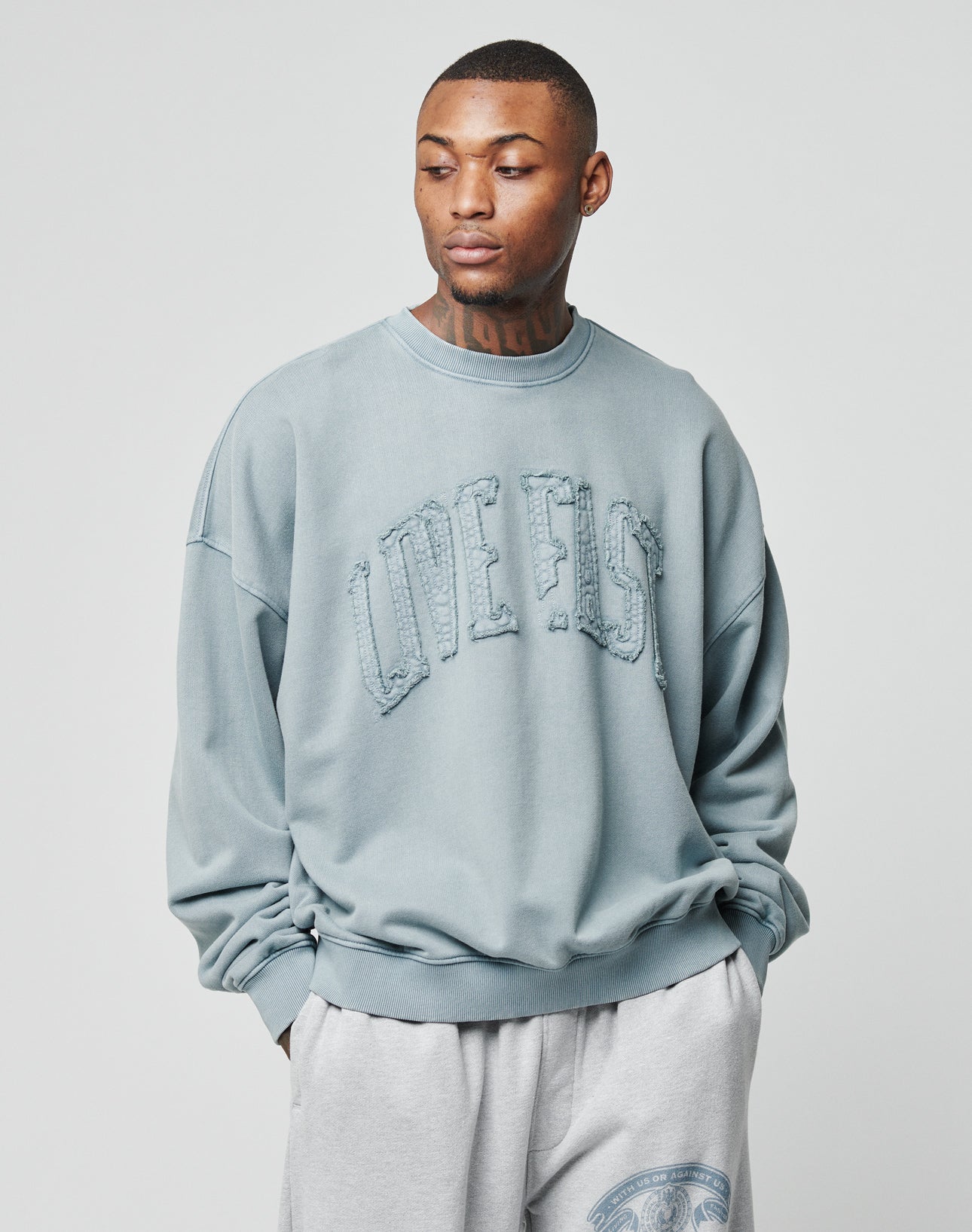 Ripped College Sweater