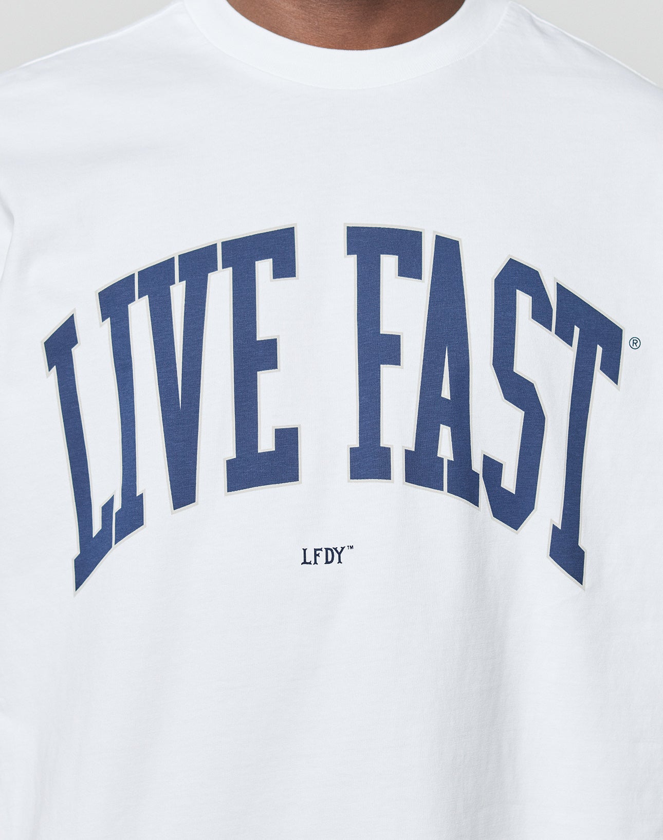 Live Fast College Tee