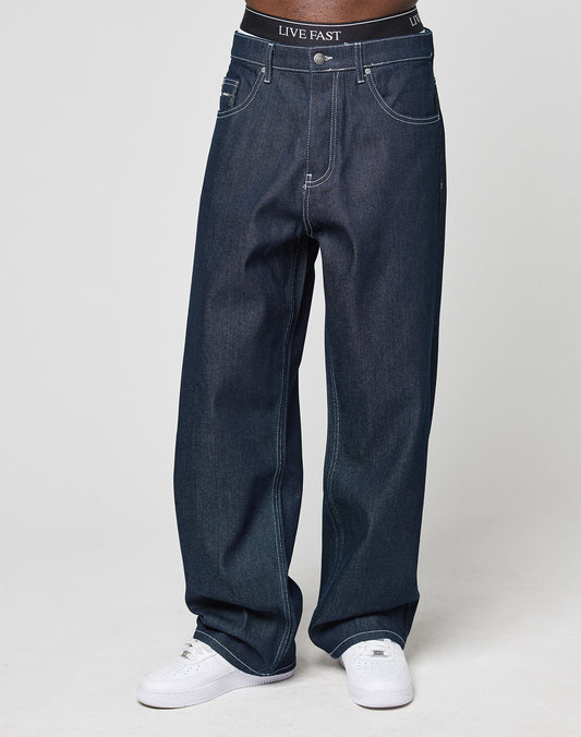 LFDY Baggy Raw Denim