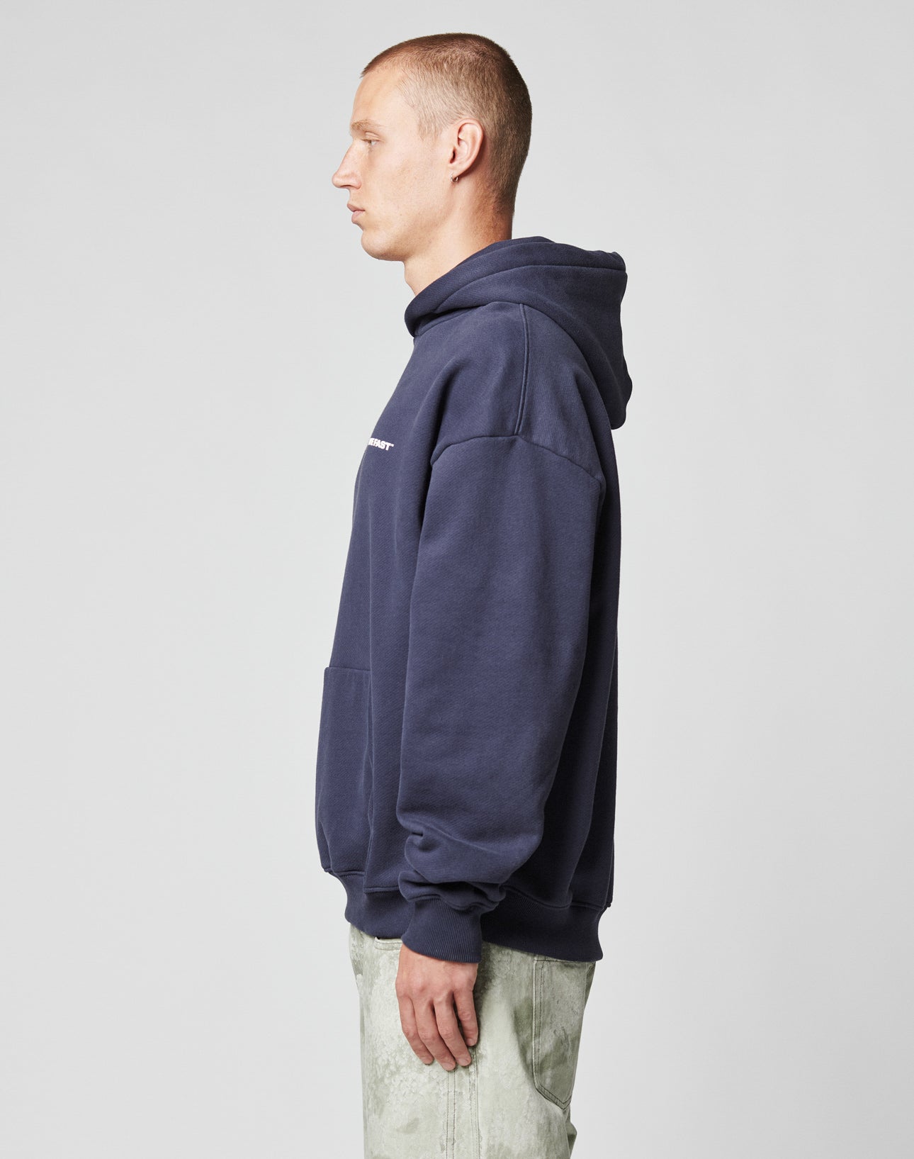 Live Fast Plain Hooded